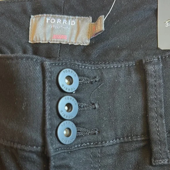 Torrid Super Soft Black Jeggings - Picture 4 of 5